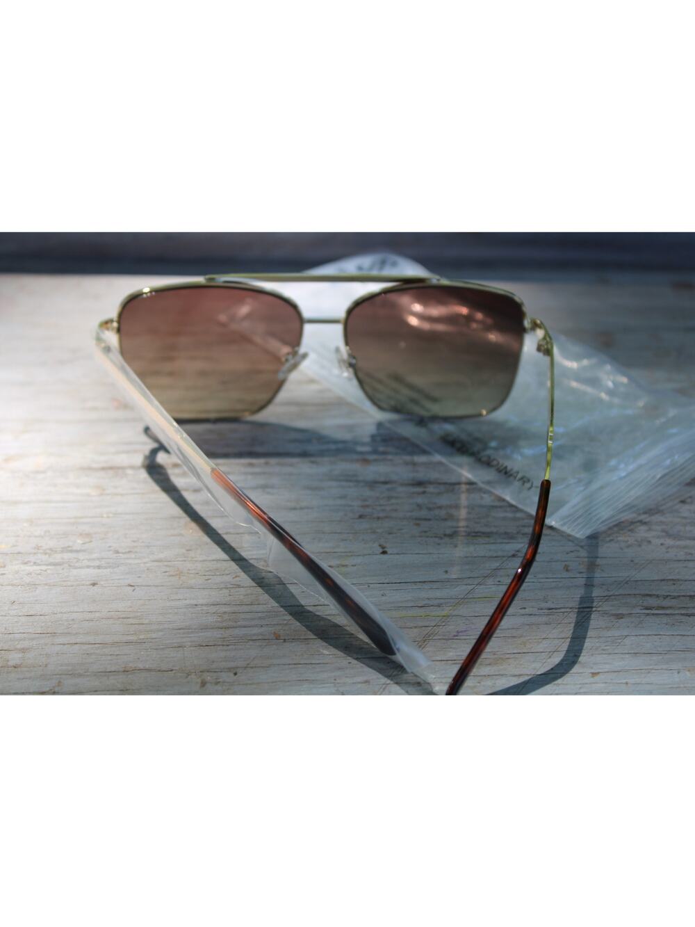 SOJOS Linda Women's Trendy Rhinestone Double Bridge Aviator Sunglasses
